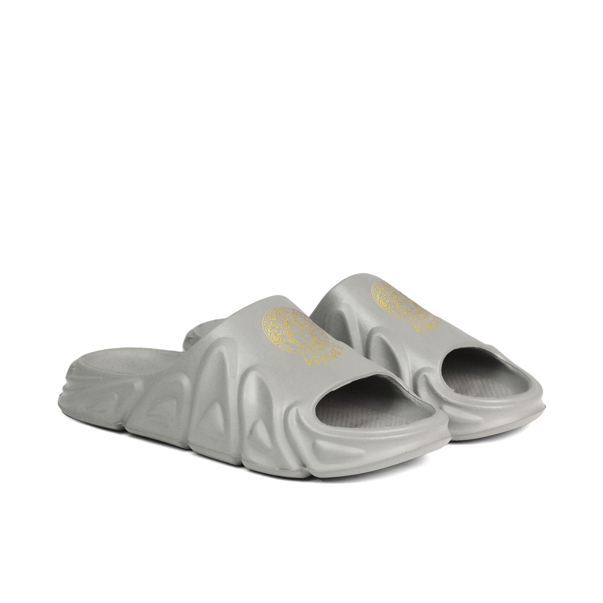 Light Grey Versace Slide Slipper XM22