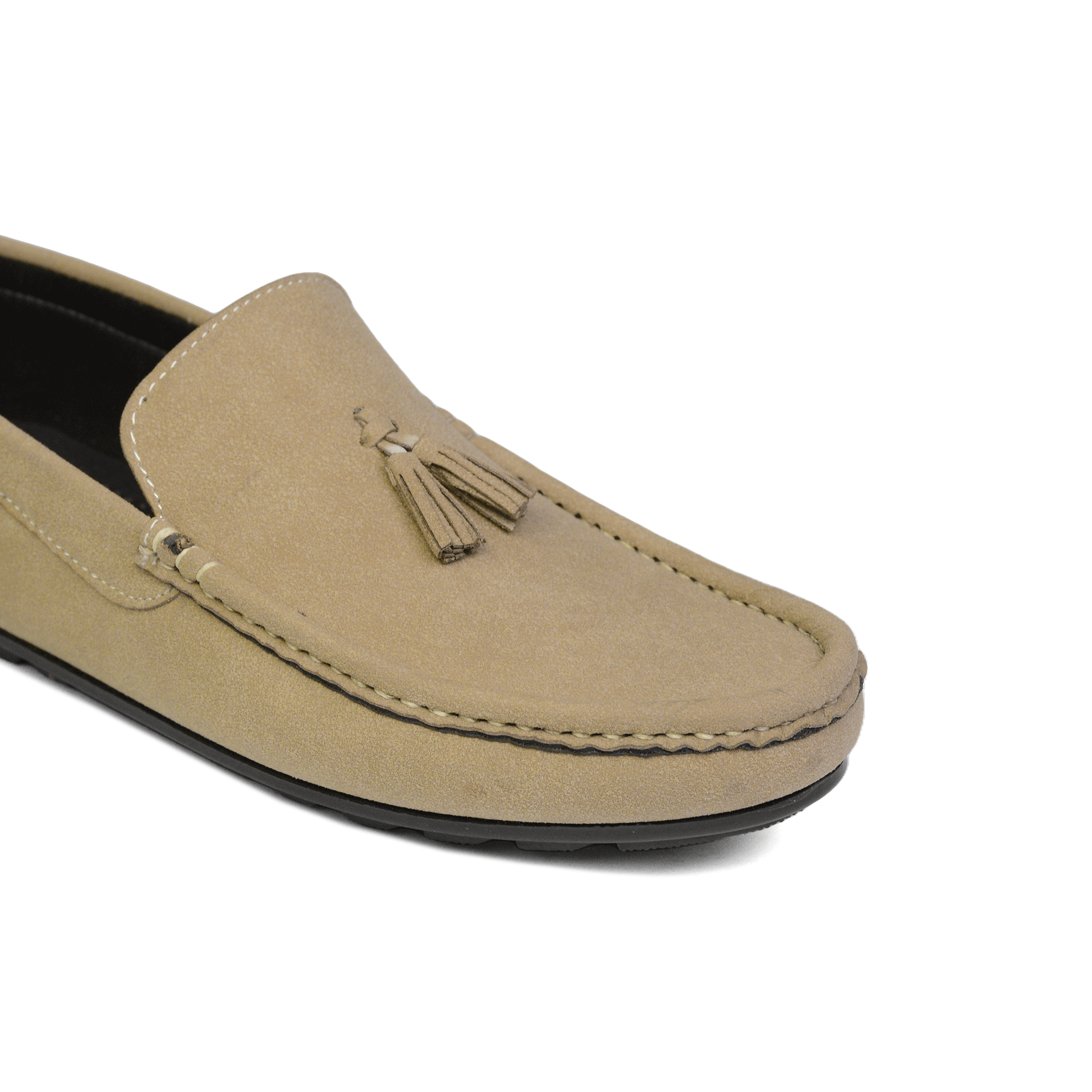 Sand Suede Tassel Loafer LS70