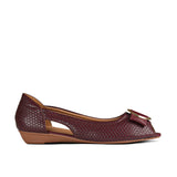 Burgundy Grace Pumps WP17