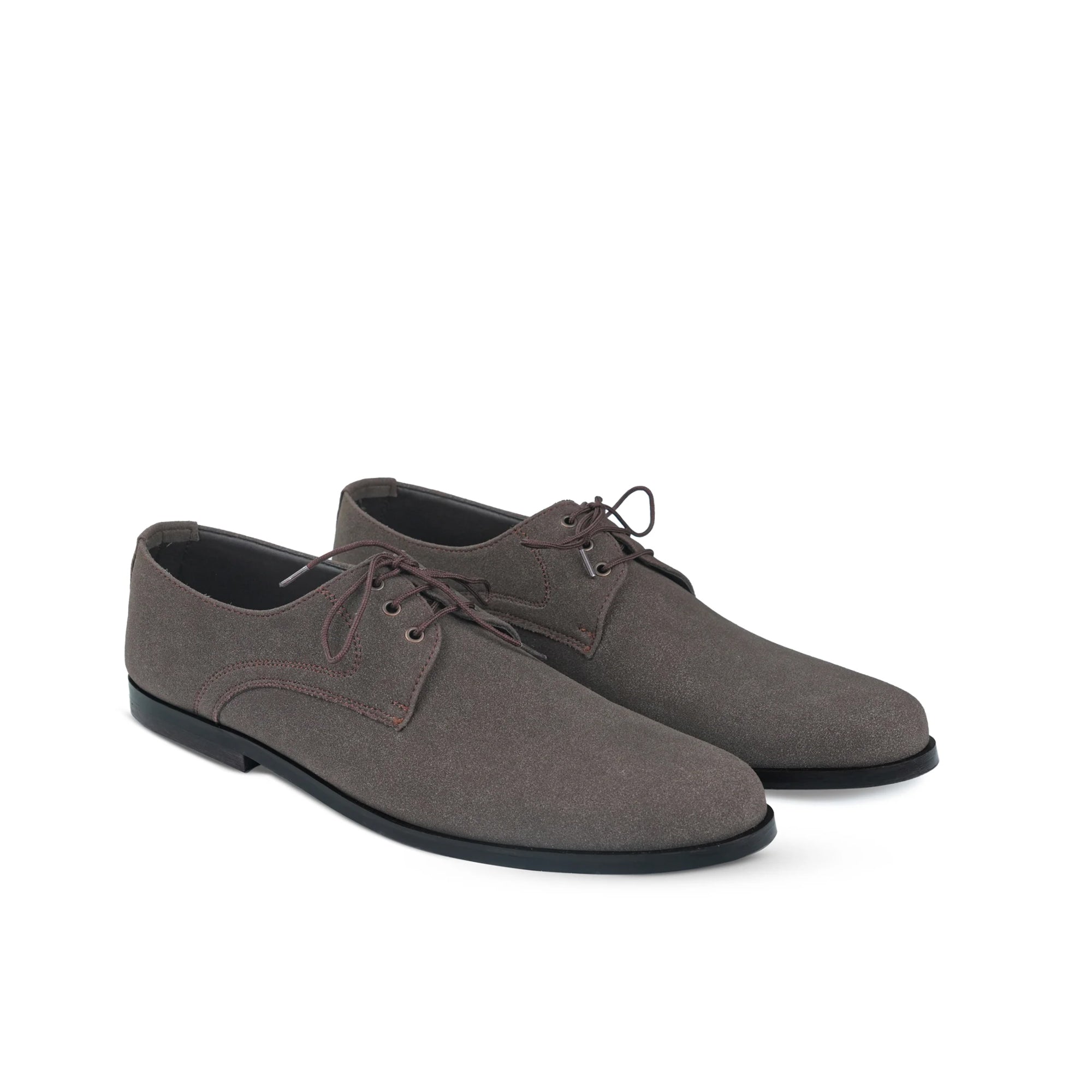 Classic Brown Suede Oxford Shoes FZ21